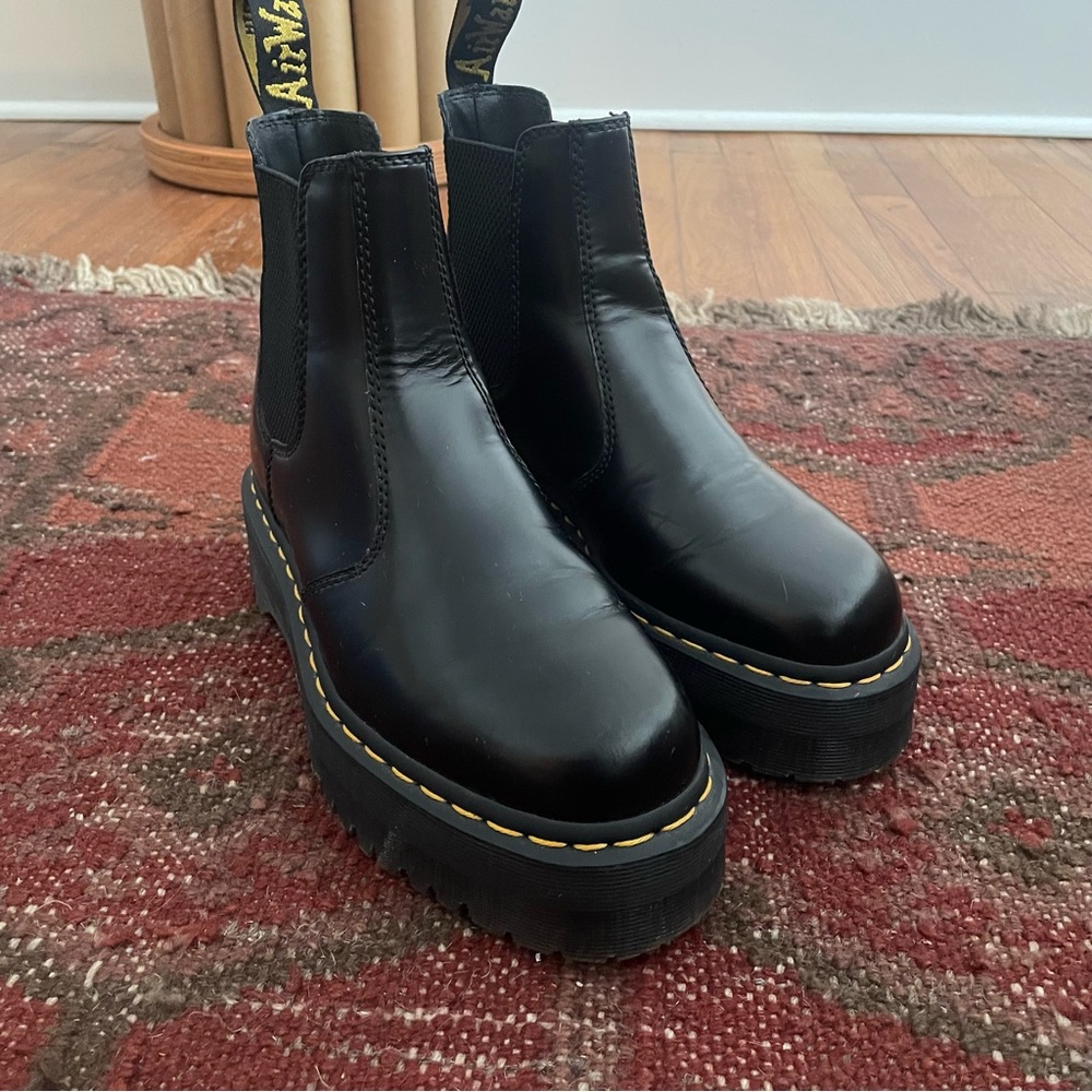 Dr Martens Platform Chelsea Boots